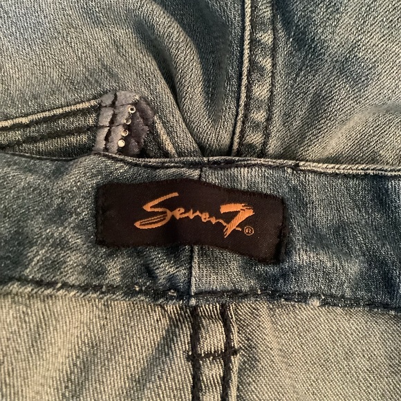 Seven7 Cropped Jeans Size 12 - Picture 8 of 12
